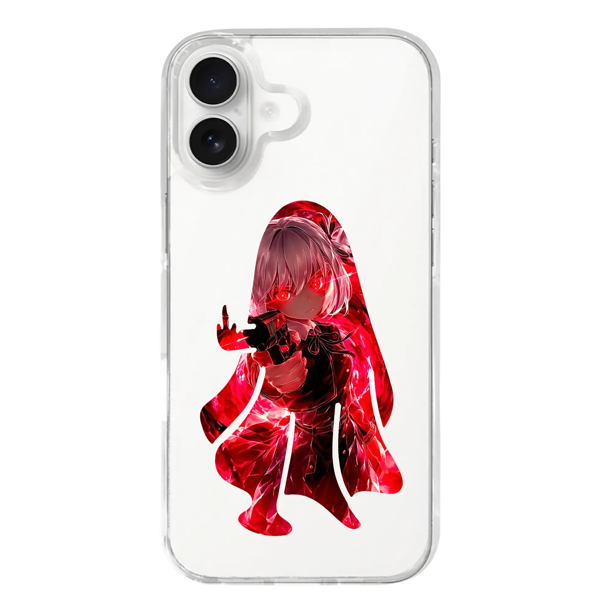 リコリス・リコイル グッズ,錦木千束 - iPhone 17シリーズ 透明スマホケース – 薄型・耐衝撃・精密フィット保護カバー